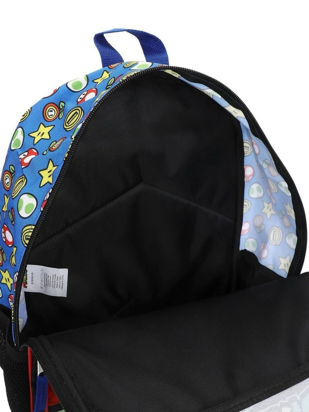 Nintendo Super Mario Kids Backpack - Blue, Red, Green, Yellow, Black T4